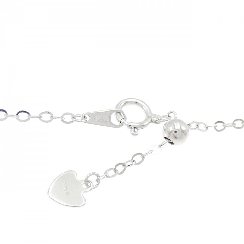 K18WG Ngọc trai Akoya Dây chuyền - Hàng hiệu Chính hãng 850551