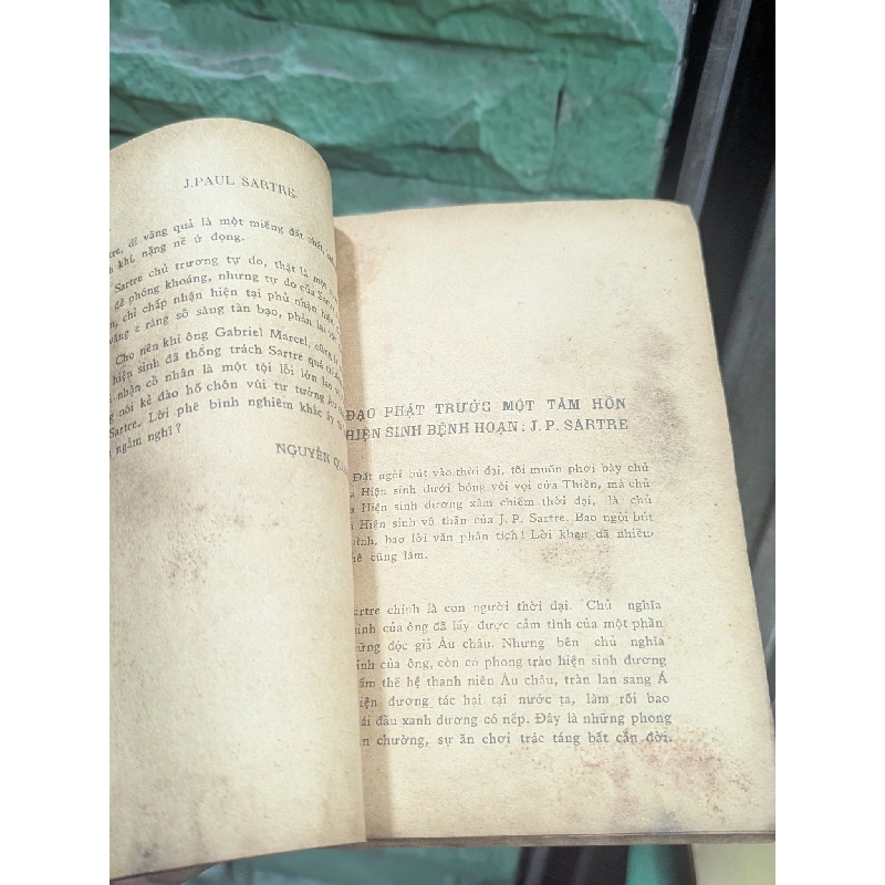 Mổ xẻ nhà văn hiện sinh Jean Paul Sartre - Nguyễn Quang Lục 360142