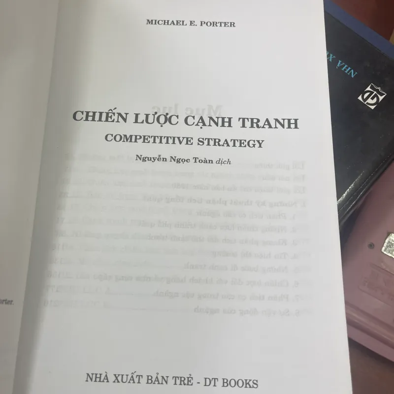 CHIẾN LƯỢC CẠNH TRANH - MICHAEL E. PORTER  1031973