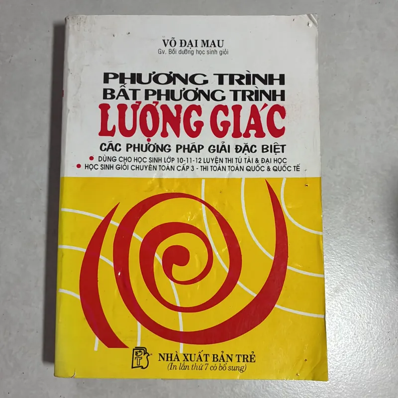 Các phương pháp giải đặc biệt phương trình bất phương trình lượng giác - Võ Đại Mau 779128