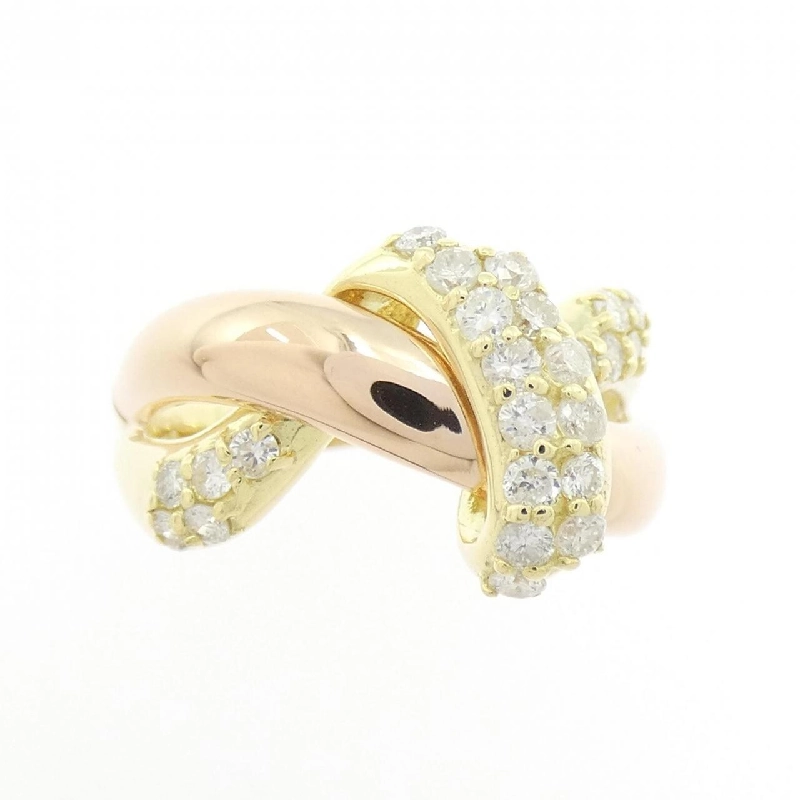 Nhẫn kim cương K18YG/K18PG 0.52CT - Hàng hiệu Authentic 854418