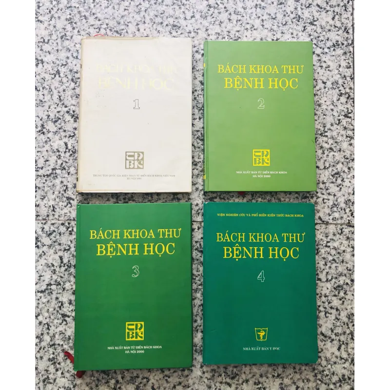 BỘ 4 TẬP BÁCH KHOA THƯ BỆNH HỌC 960188