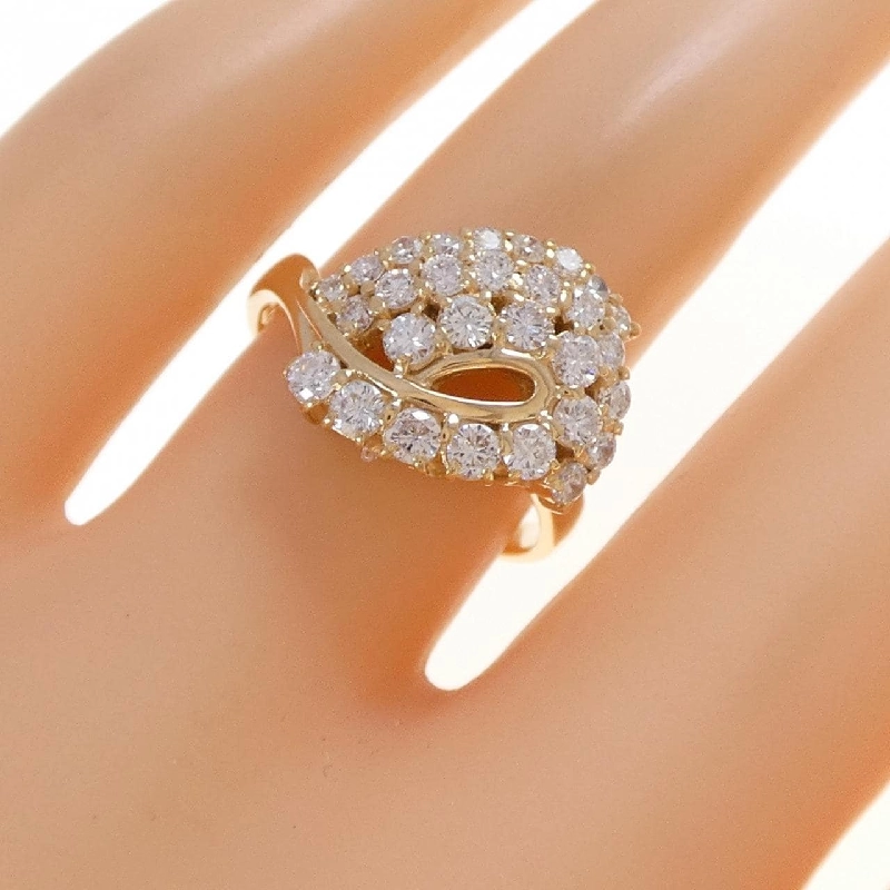 Nhẫn kim cương K18YG 1.00CT - Hàng hiệu Authentic 850319