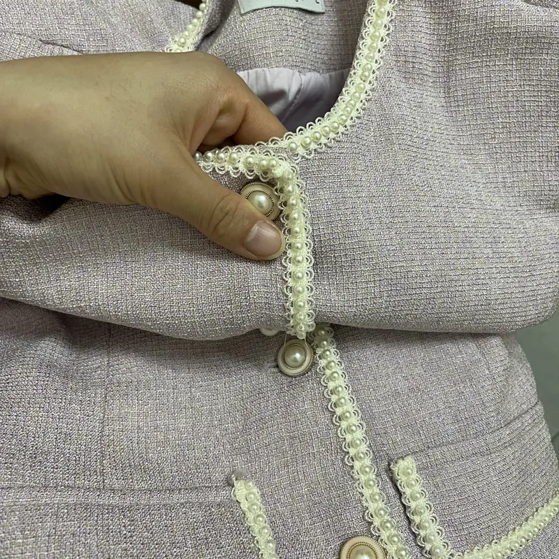 Set dạ gồm vest và chân váy hàng thiết kế pass, màu ở ngoài đẹp hơn 693501