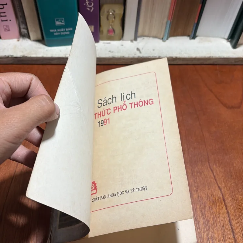 II Sưu Tầm: Sách Lịch Kiến Thức Phổ Thông _ ALMANACH - 1991 931853