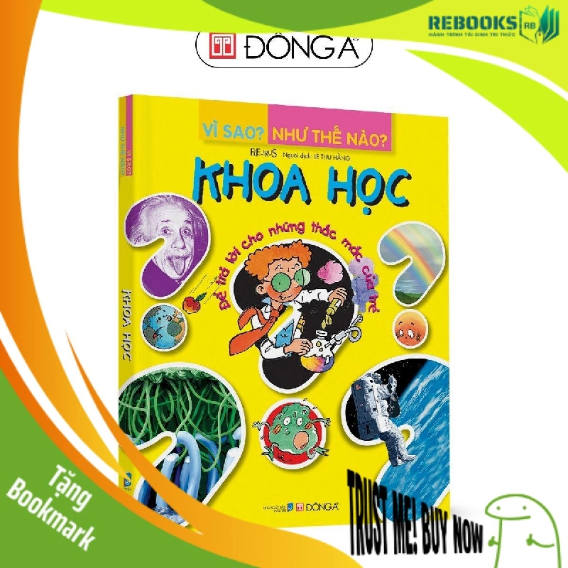(TẶNG BOOKMARK) Vì sao? Như thế nào? Khoa học - 99 Sách thiếu nhi 956245