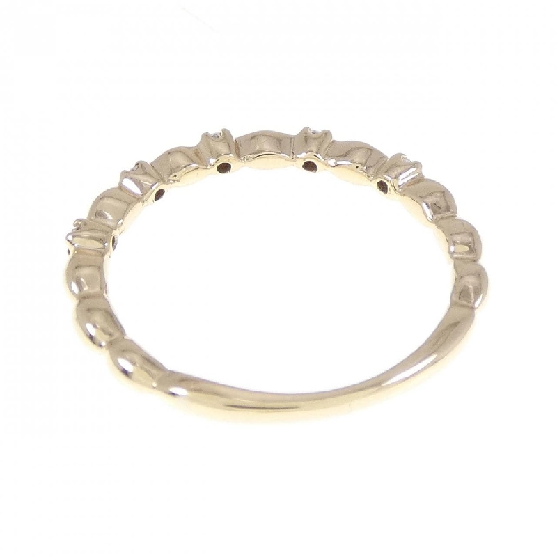 Nhẫn kim cương K10YG 0.04CT 673597