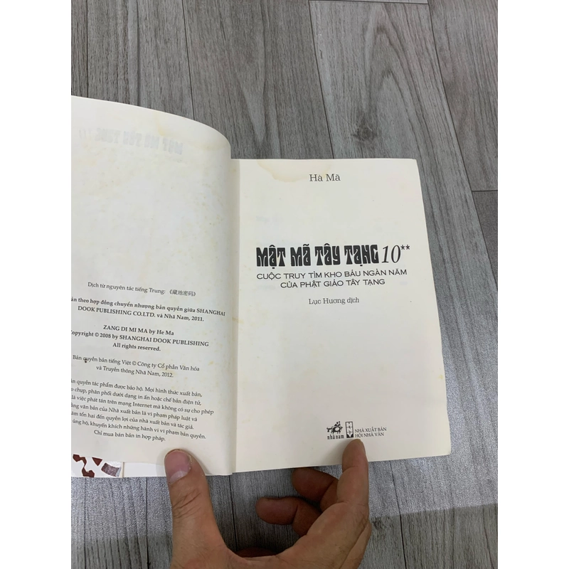 Mật mã tây tạng tập 10b. 999 474262