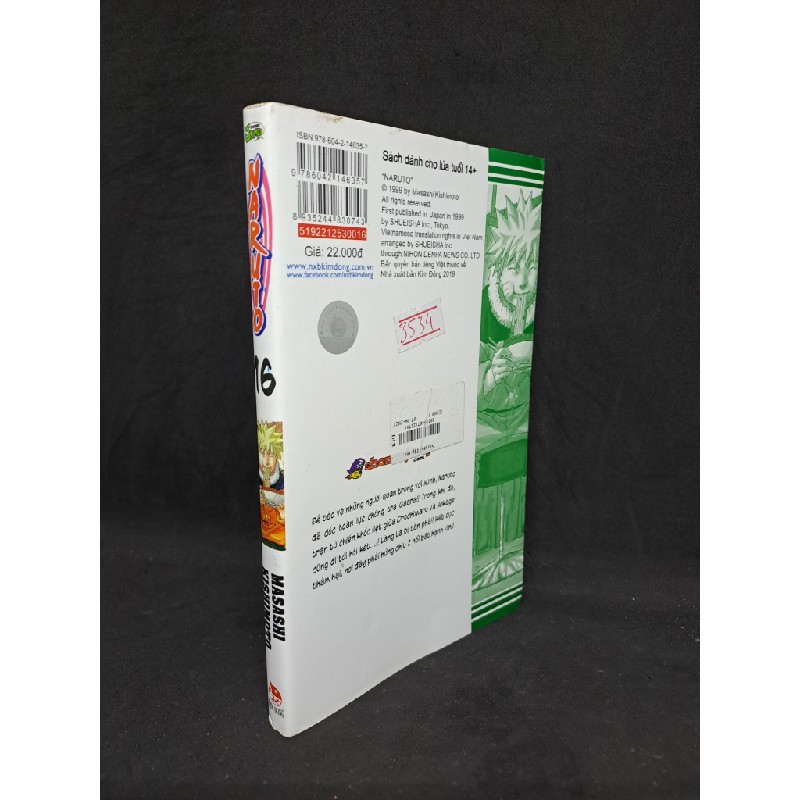 Naruto quyển 16 2019 mới 80% HCM0207 Oreka-Blogmeo 34233