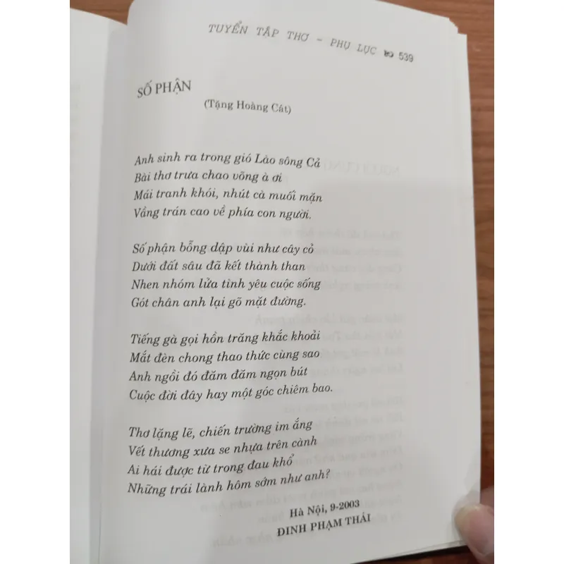 Hoàng Cát - Tuyển Tập Thơ 713513