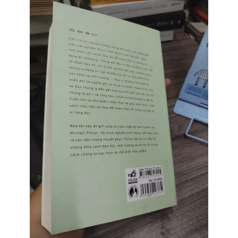 Sách: Nào tối nay ăn gì – Thế lưỡng nan của loài ăn tạp - Michael Pollan (A2) 589250