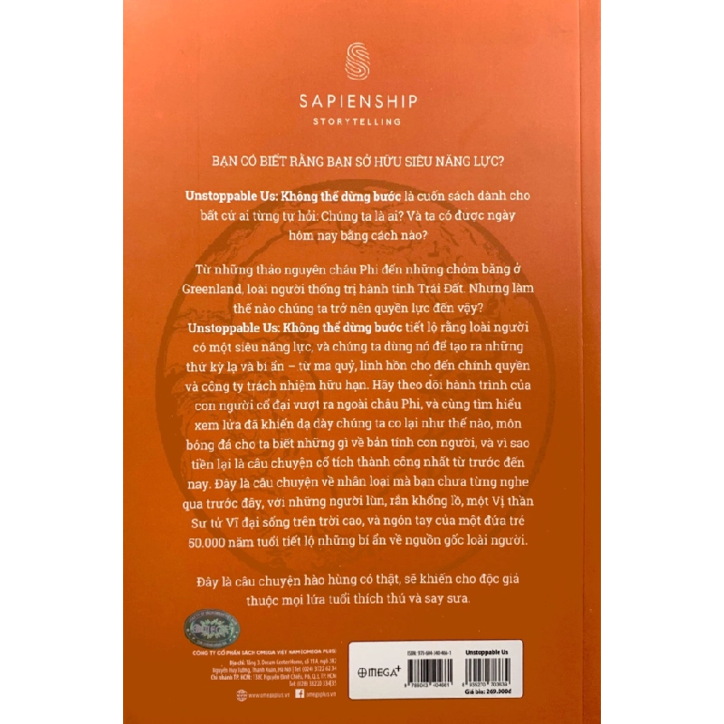 Unstoppable Us - Không Thể Dừng Bước - Tập 1: Loài Người Chinh Phục Thế Giới Như Thế Nào - Yuval Noah Harari 294416