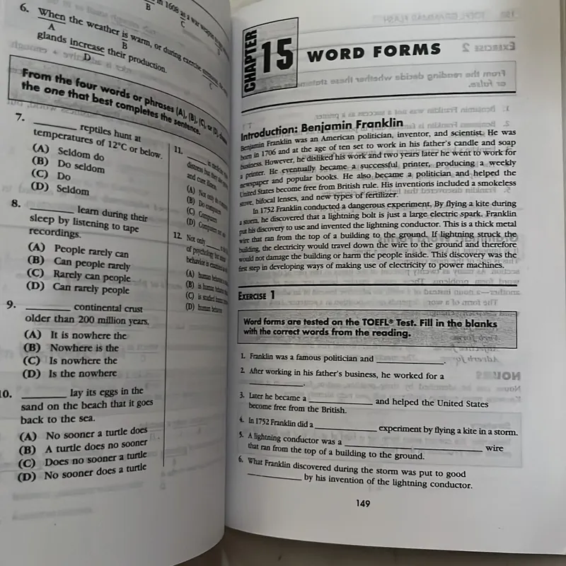 TOEFL Grammar & Word flash (3 cuốn) 558129