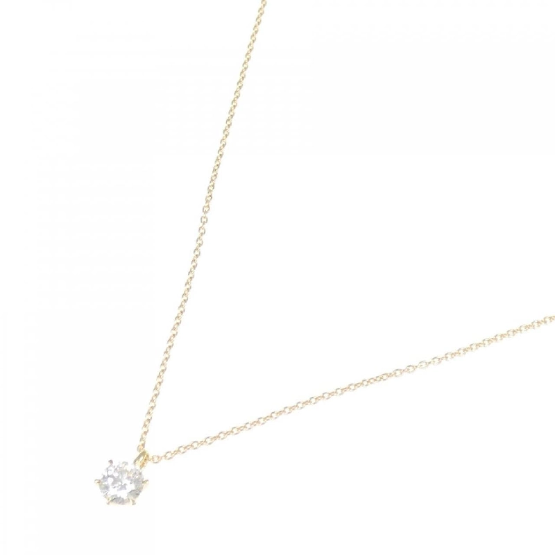 K18YG Dây chuyền kim cương 0.310CT G SI1 EXT H&C - Hàng hiệu Chính hãng 872537