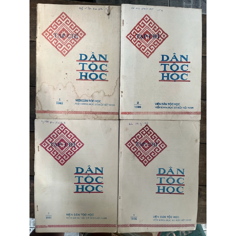 Tạp Chí Dân Tộc Học - Viện Dân Tộc Học (Viện KHXH Việt Nam) 458008