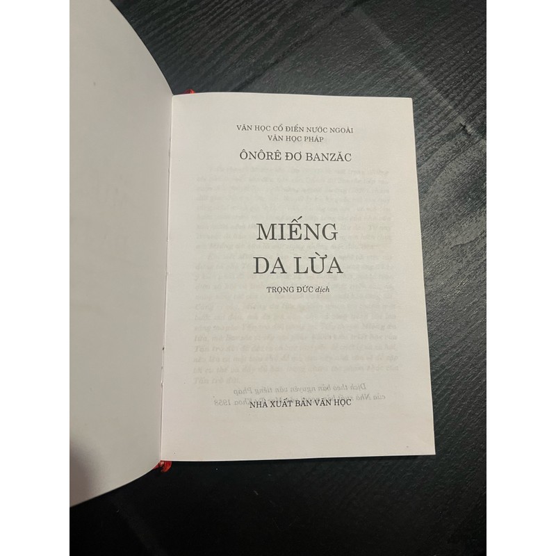 Miếng Da Lừa (bìa cứng) 158930