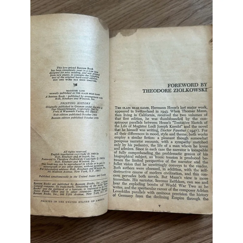 Magister Ludi (The Glass Bead Game) - Hermann Hesse 787613