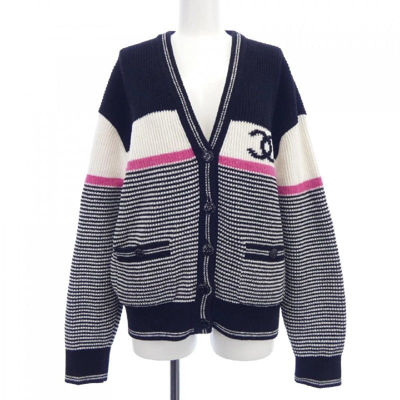 【Mã giảm giá】Áo khoác cardigan CHANEL 645372