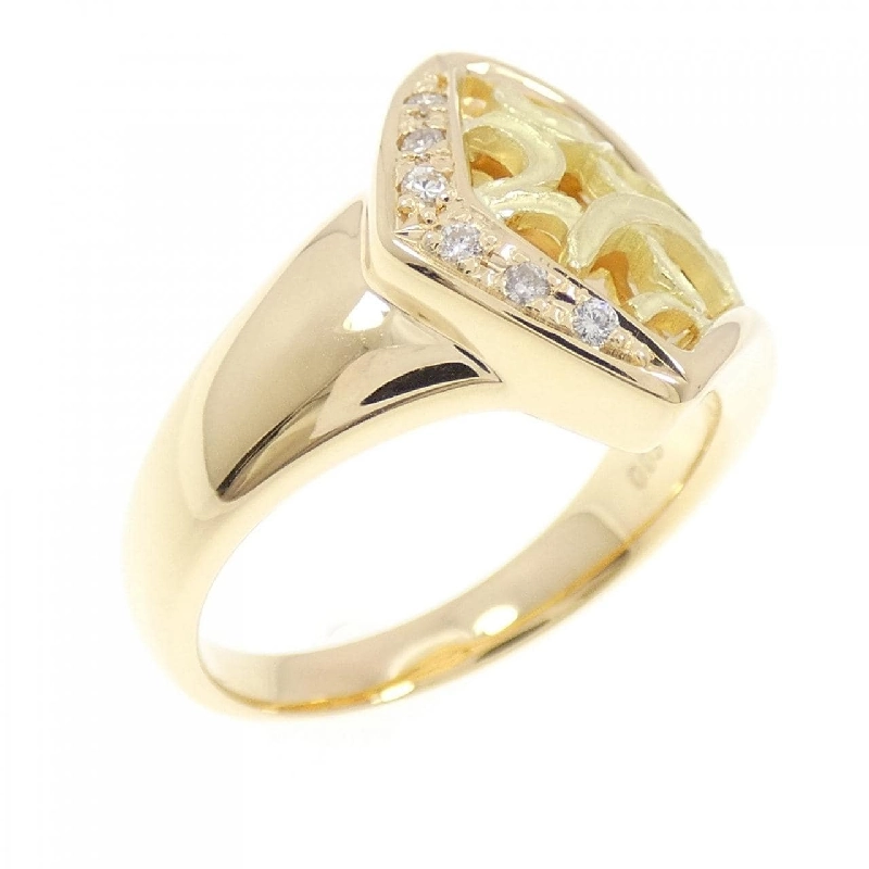 Nhẫn kim cương K18YG 0.05CT - Hàng hiệu Authentic 846631