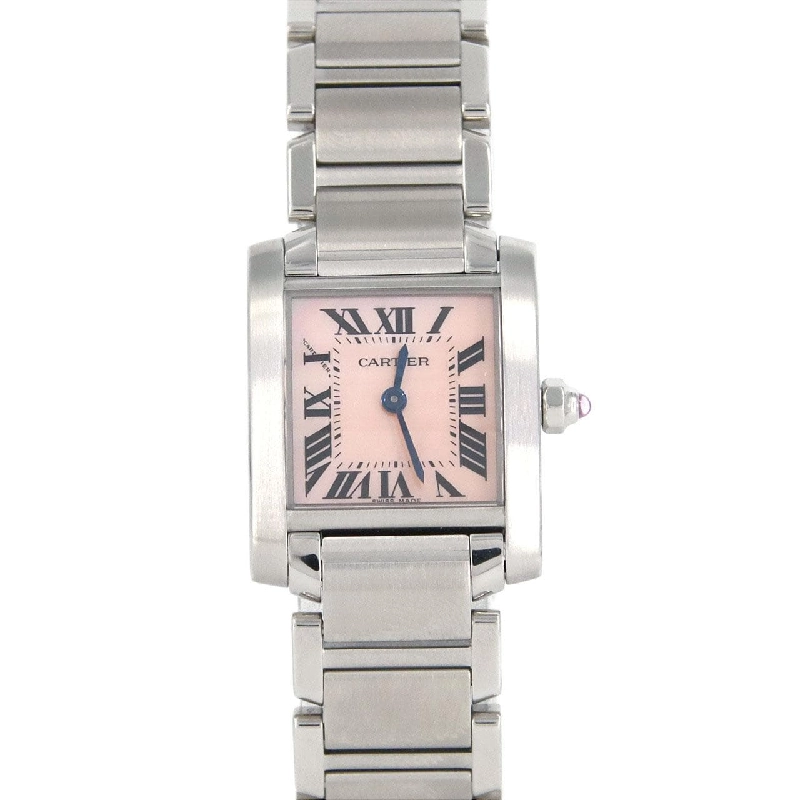 Cartier Tank Française SM W51028Q3 SS Quartz - Hàng hiệu Chính hãng 877235
