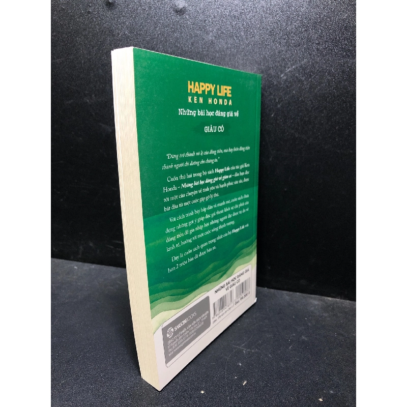 HAPPY LIFE - Những bài học đáng giá về giàu có_TB lần 1 - 2018 mới 90% (khoa học đời sống , kỹ năng) HCM2301 436851
