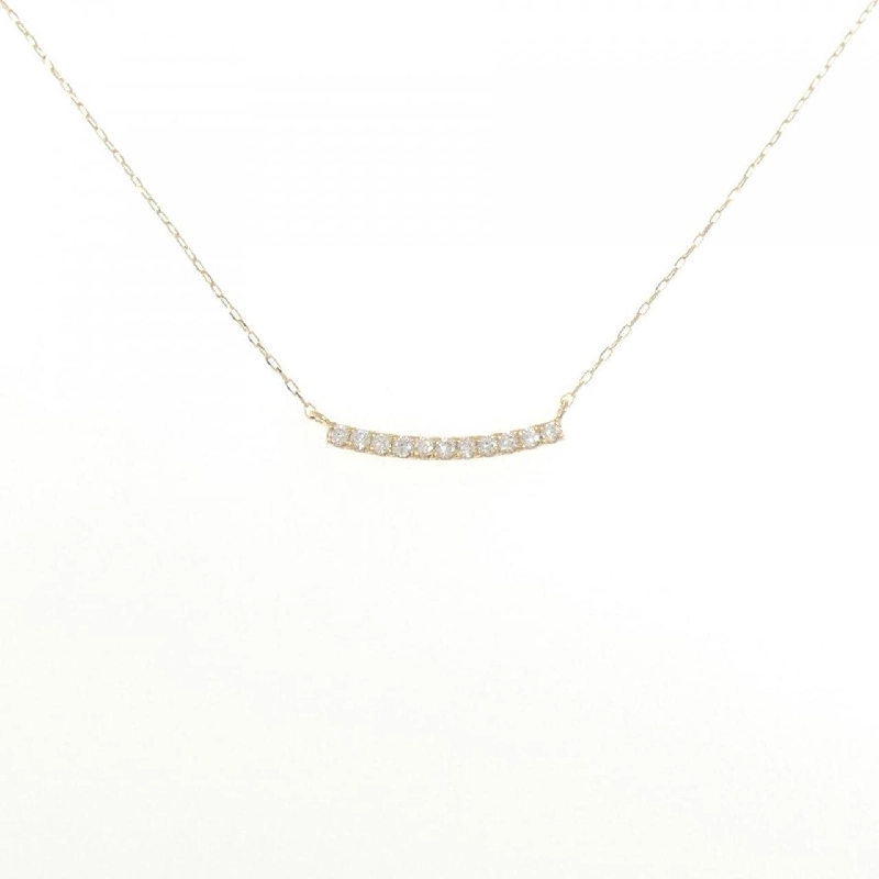 K18YG Dây chuyền kim cương 0.10CT - Hàng hiệu Chính hãng 862722