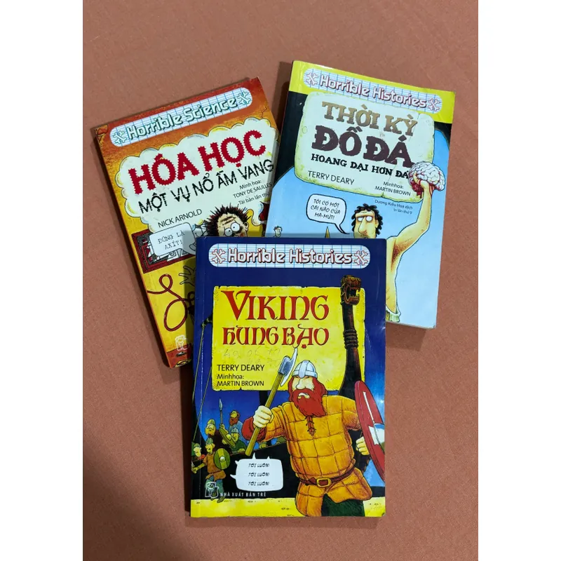 Combo 3 quyển Horrible Histories 🌊 601971