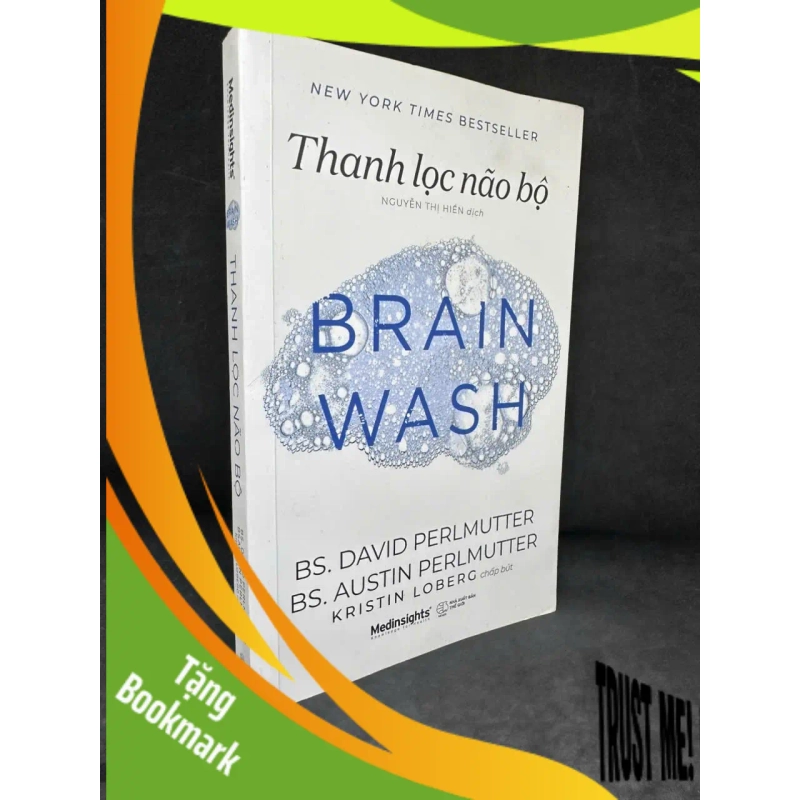 (TẶNG BOOKMARK) Thanh Lọc Não Bộ, 2021 - David Perlmutter, Austin Perlmutter, Kristin Loberg H1108 RBK 937854