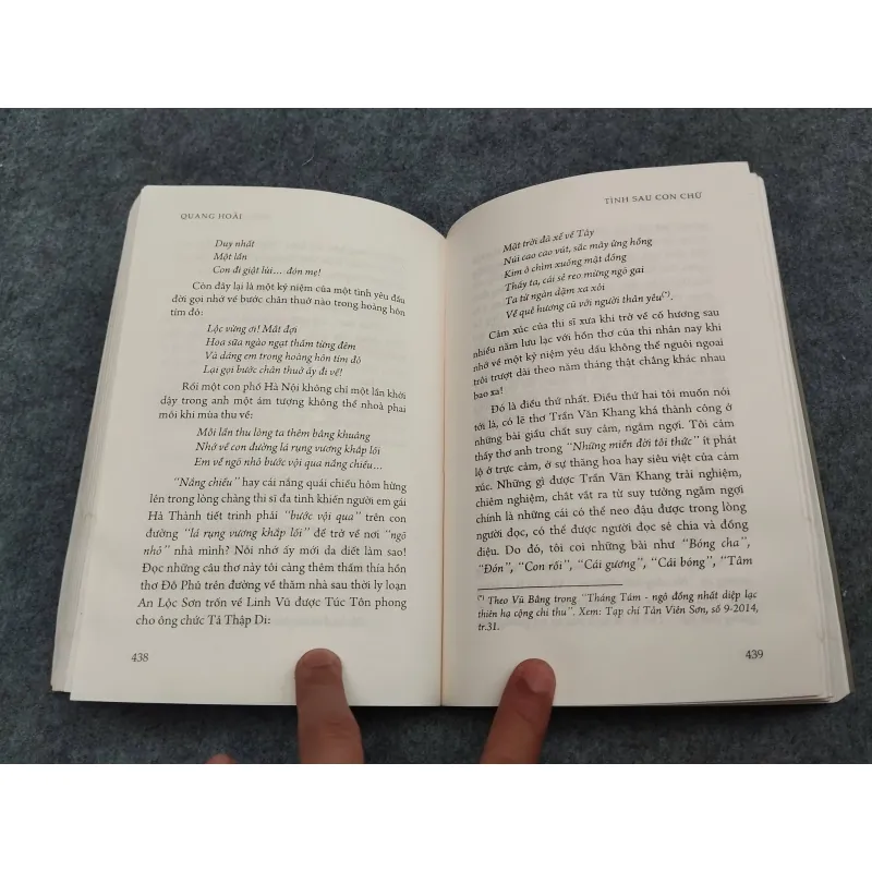 TÌNH SAU CON CHỮ. TIỂU LUẬN & BÚT KÝ 936841