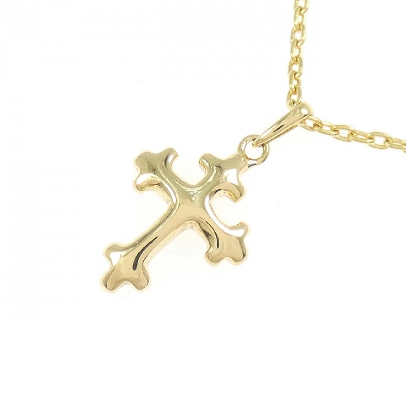 K18YG Dây chuyền hình chữ thập - Hàng hiệu Chính hãng 861141