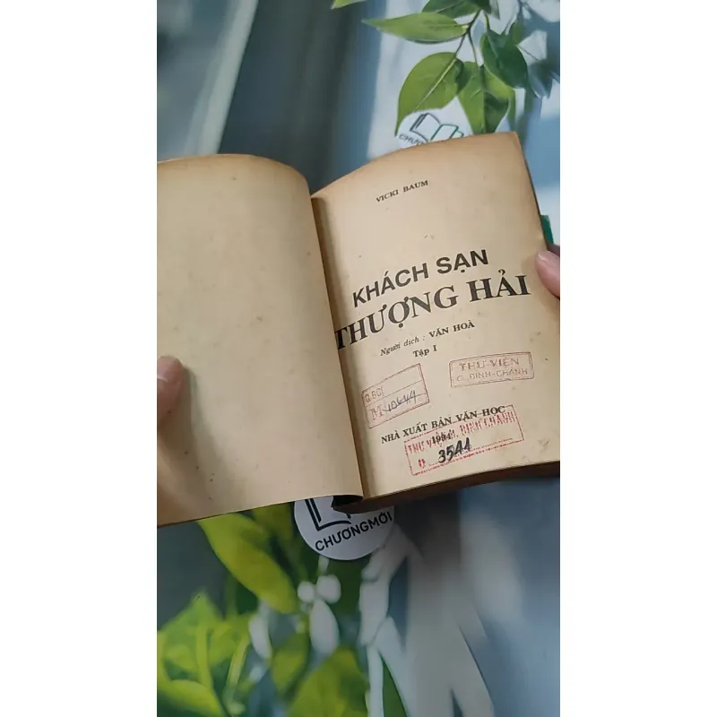 [MIỄN PHÍ BỌC SÁCH] [XƯA] Khách Sạn Thượng Hải 1,2 (1994) - Vicki Baum 776064