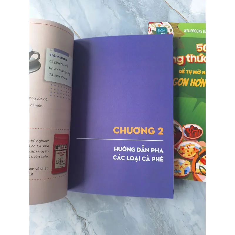 Combo 2 sách Công thức nấu ăn để tự mở nhà hàng, Hướng dẫn pha chế Trà sữa & Cà phê 606033