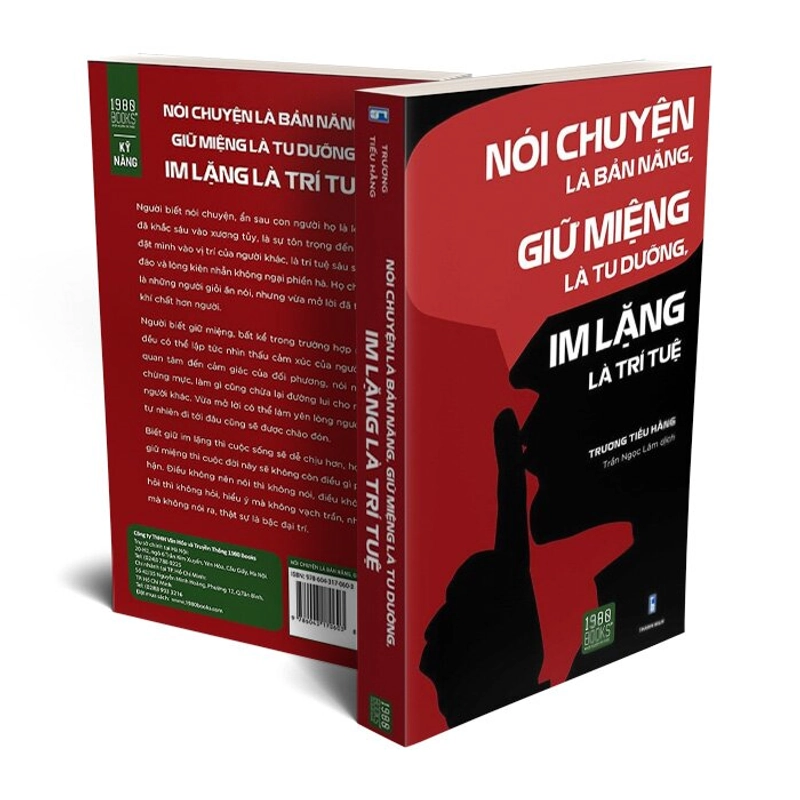 Nói Chuyện Là Bản Năng, Giữ Miệng Là Tu Dưỡng, Im Lặng Là Trí Tuệ 540737