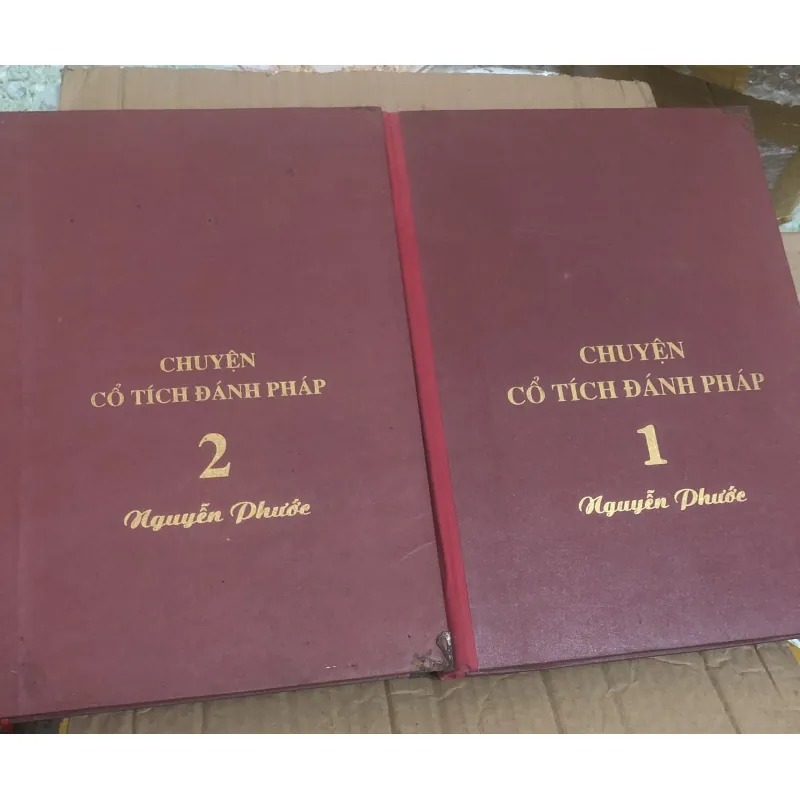 chuyện cổ tích đánh pháp khổ to bản photo bìa cứng 2 tập 784100