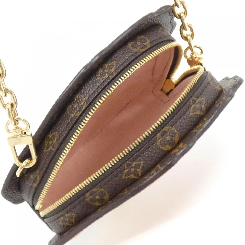 Ví Louis Vuitton Monogram trên dây chuyền M11306 túi đeo vai 610079