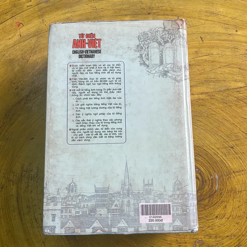 TỪ ĐIỂN ANH - VIỆT ENGLISH - VIETNAMESE DICTIONARY  697198