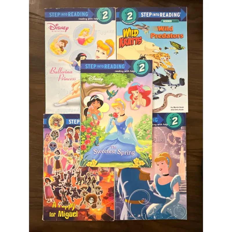 ✨𝑺𝒕𝒆𝒑 𝒊𝒏𝒕𝒐 𝑹𝒆𝒂𝒅𝒊𝒏𝒈 5-𝑩𝒐𝒐𝒌 𝑺𝒆𝒕 (𝑳𝒆𝒗𝒆𝒍 2)✨ 780886