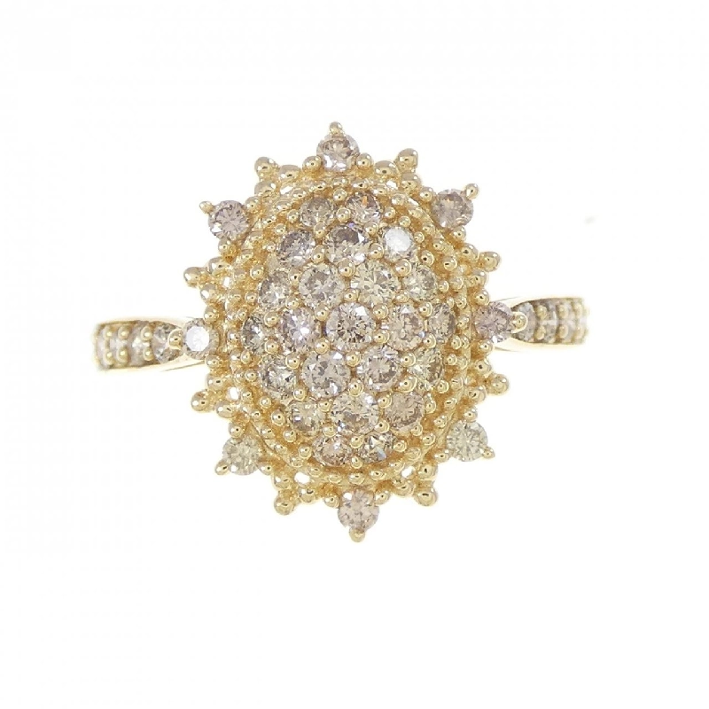 Nhẫn kim cương K18YG 0.60CT - Hàng hiệu chính hãng 853890