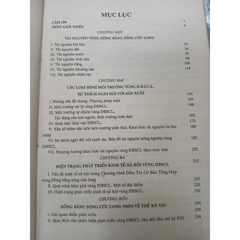 ĐỒNG BẰNG SÔNG CỬU LONG TÀI NGUYÊN - MÔI TRƯỜNG - PHÁT TRIỂN 687814