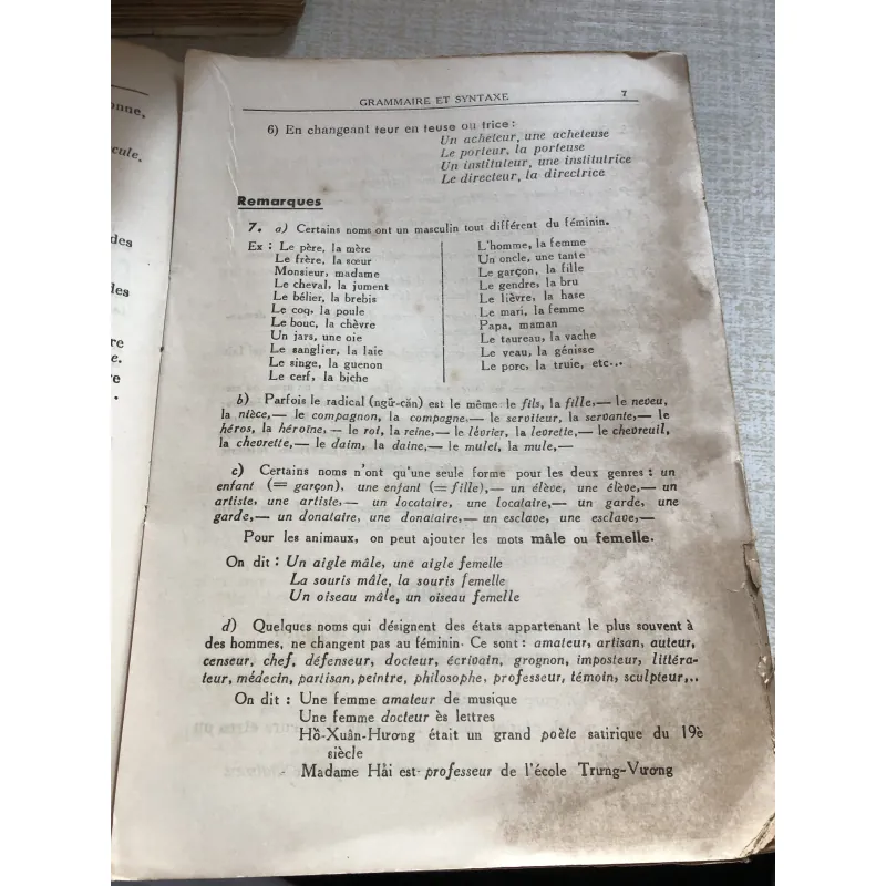 Grammaire & Syntaxe 993451