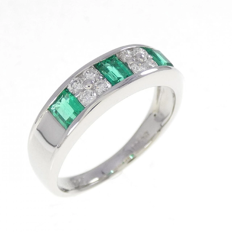 Nhẫn Emerald PT900 0.48CT - Hàng hiệu Chính hãng 853324