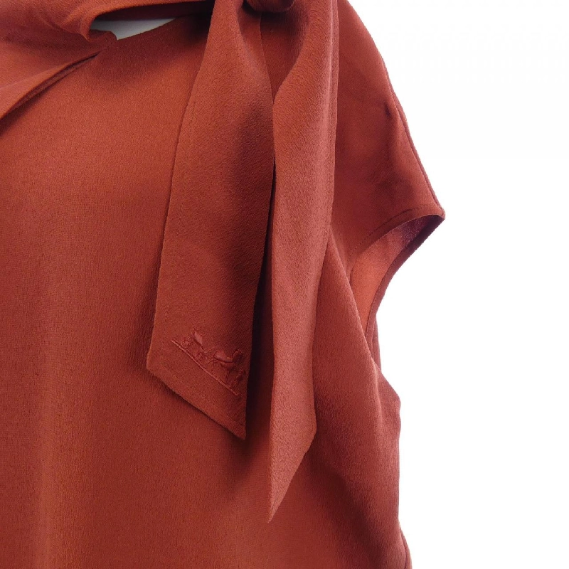 Đầm có cổ Twilly HERMES 2H0516DC - Hàng hiệu Authentic 646537