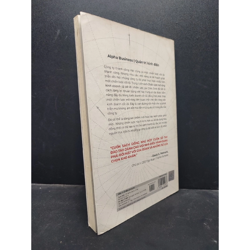 Chiến lược mở rộng kinh doanh từ cốt lõi Chris Zook 2019 mới 80% bụi ố nhẹ HCM1105 kinh doanh 914300
