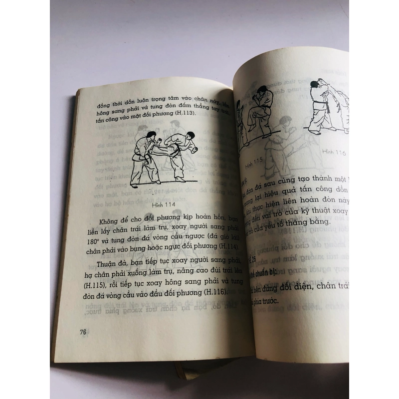 📚 BỘ 2 TẬP SONG ĐẤU KARATE – Thiện Quang Nxb: 1999, bản in hiếm 542363