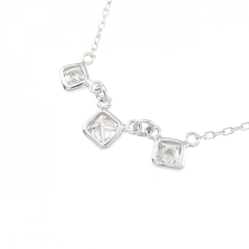 K18WG Dây chuyền kim cương 0.375CT - Hàng hiệu Chính hãng 861985