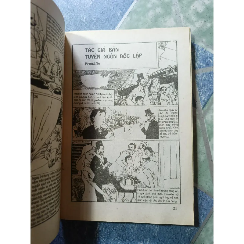 Thời niên thiếu của các danh nhân 6 tập ( truyện tranh) 975177