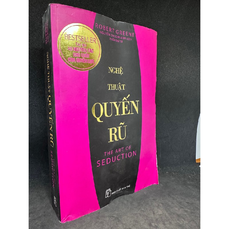 Nghệ thuật quyến rũ, 2018, Robert Greene. Mới 70% (lỗi bìa) SBM2807 62676