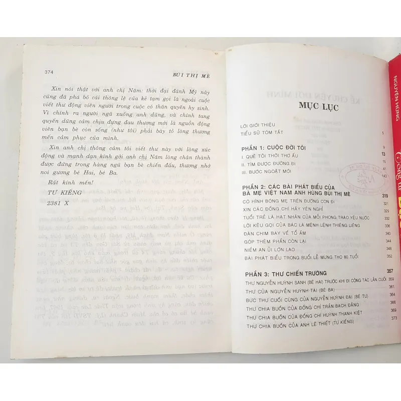 KỂ CHUYỆN ĐỜI MÌNH - Anh hùng cách mạng Nguyễn Thị Mè (374 trang) 739588