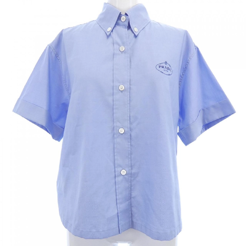 Áo sơ mi ngắn tay PRADA - Hàng hiệu Authentic 640007