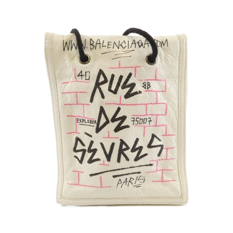 Túi đeo vai GRAFFITI EXPLORER POUCH STRAP 532298 0FEN5 của Balenciaga - Hàng hiệu Chính hãng 802176